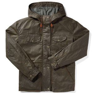 Filson Tin Cloth Short Field Jacket Olive
